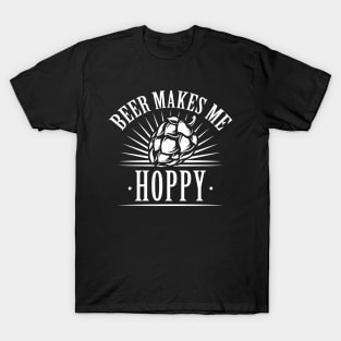 Beer Makes Me Hoppy T-Shirt